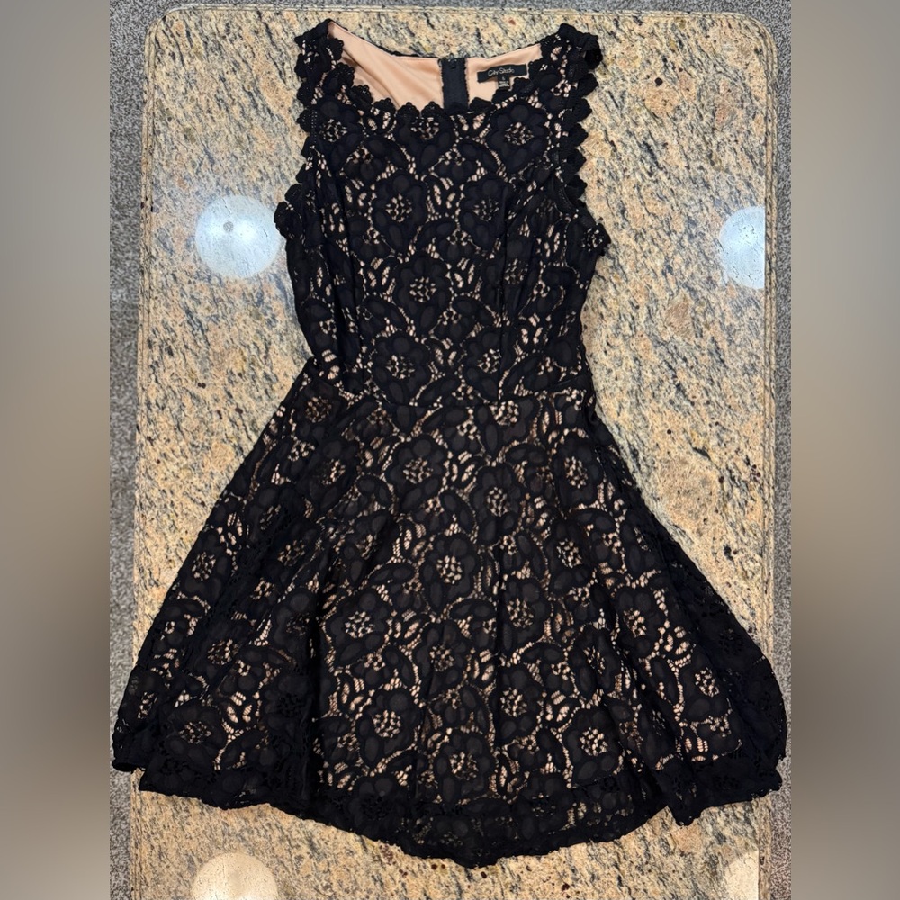 NWT! City Studio Black Dress. Size 5